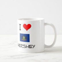 I Love Hershey Pennsylvania Coffee Mugs