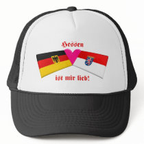 I Love Hessen ist mir lieb Mesh Hats
