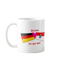 I Love Hessen ist mir lieb mugs by Vexillophile I Love Hessen ist mir lieb mugs