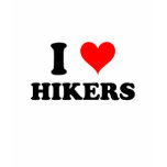 I Love Hikers t-shirts