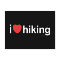 I Love Hiking Post Cards