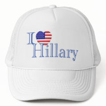 I love Hillary Hat