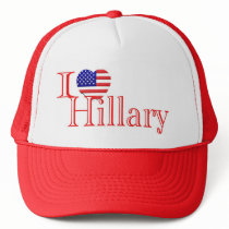 I love Hillary Hat hats