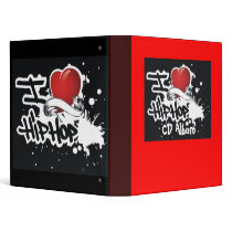I Love Hip Hop - Designer CD Album binders