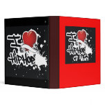I Love Hip Hop - Designer CD Album Vinyl Binders