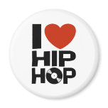 I Love Hip Hop magnets