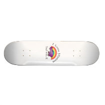 I love hippos deal with it skate board
