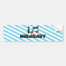 I Love Hiragasy Bumper Sticker