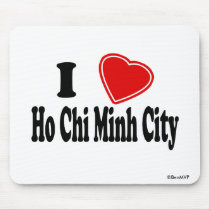 I Love Ho Chi Minh City mousepads