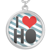 I Love HO Pendant