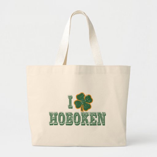 I love Hoboken - St. Patrick's Day Bags
