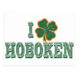 I love Hoboken - St. Patrick's Day Post Cards