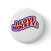 I Love Hockey buttons by sport_shop I Love Hockey buttons