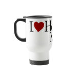 I Love Hockey Moms (Sarah Palin) Mugs