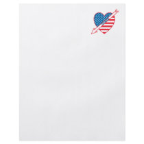 I Love Hockey Patriot Heart flyers