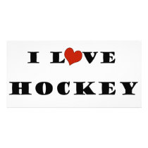 I Love Hockey photo cards by iloveimiss I Love Hockey photo cards