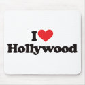 I Love Hollywood mousepads by visualnewbie I Love Hollywood mousepads