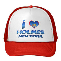 I love Holmes, New York Mesh Hat