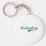 I Love Holualoa Hawaii Keychain