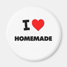I Love Homemade Magnets
