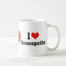 I Love Homeopaths Coffee Mugs