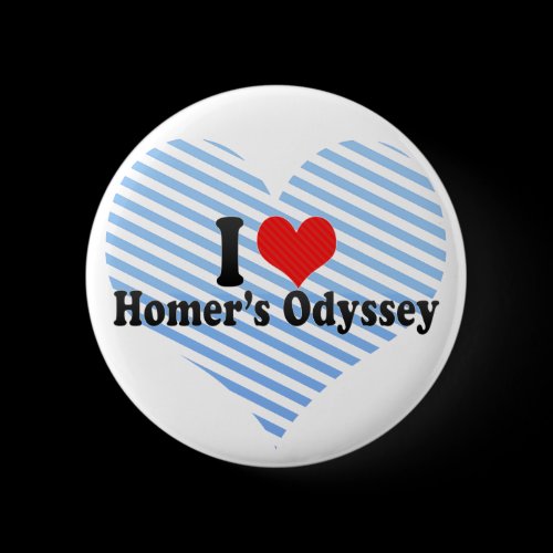 I Love Homer's Odyssey Pin