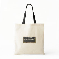 I Love Homeschool! bags