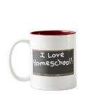 I Love Homeschool! Mug