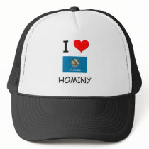 I Love Hominy Oklahoma Trucker Hat