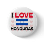 I Love Honduras Pinback Button