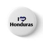 I Love Honduras Flag Pin