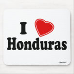 I Love Honduras Mousepads