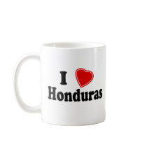 I Love Honduras mugs