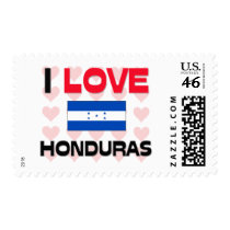 I Love Honduras postage