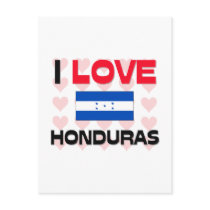 I Love Honduras postcards