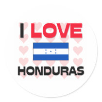 I Love Honduras stickers