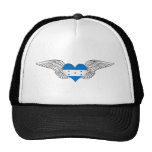I Love Honduras -wings Hat