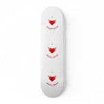 I Love Honey Mead Skate Board Deck