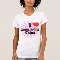 I Love Hong Kong+China t-shirts