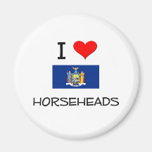 I Love Horseheads New York Magnet