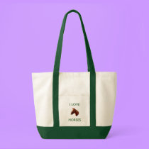 I LOVE HORSES - bag by Horseshoes3 I LOVE HORSES - bag