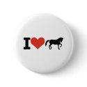 I love Horses buttons by Thinkdifferent I love Horses buttons