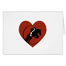 I Love Horses (hunter / jumper) cards