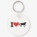 I love Horses keychains by Thinkdifferent I love Horses keychains