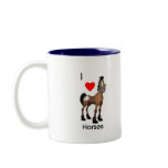 I love horses mugs