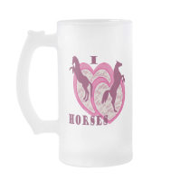 I Love Horses Mug