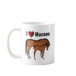 I Love Horses Mug