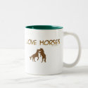 I LOVE HORSES mugs by briddel I LOVE HORSES mugs