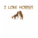 I LOVE HORSES t-shirts by briddel I LOVE HORSES t-shirts