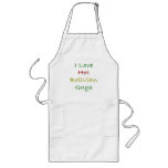 I Love Hot Bolivian Guys Apron